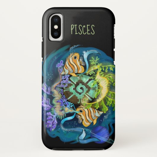 Coques Case-Mate iPhone SIGNE Zodiaque Pisces (Dos)