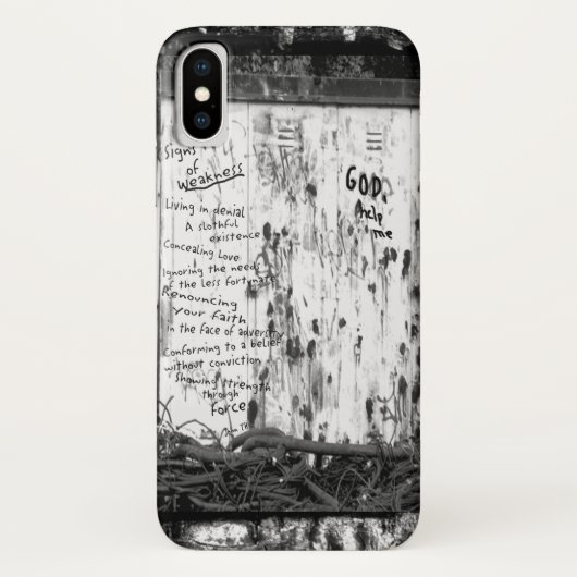 Coques Case-Mate iPhone Signes de faiblesse (Dos)