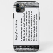 Coques Case-Mate iPhone Signes De La Terre (Dos)