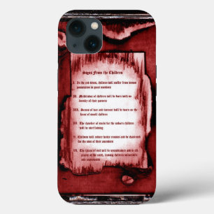 Etui iPhone 13 Signes Des Enfants