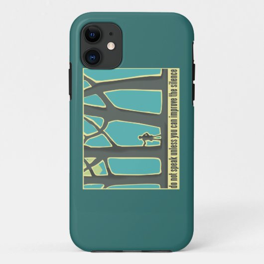 Coques Case-Mate iPhone Silence de la forêt (Dos)