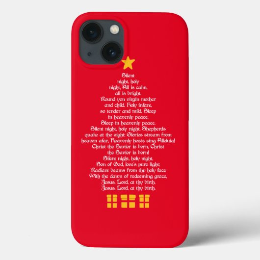 Coques Case-Mate iPhone Silent Night (Verso)