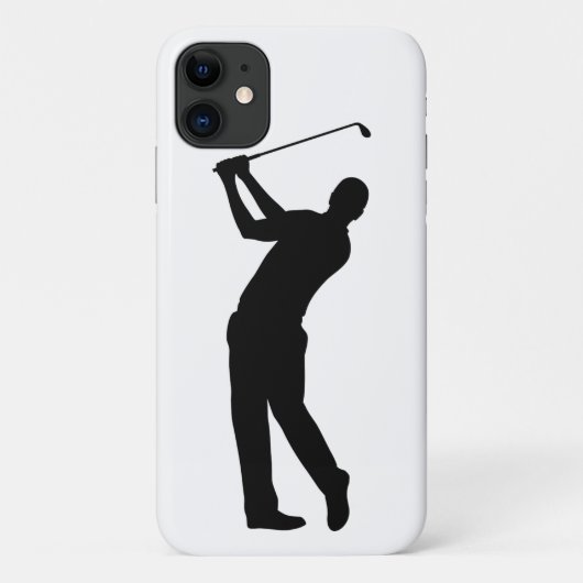 Coques Case-Mate iPhone Silhouette à aile de golf (Dos)