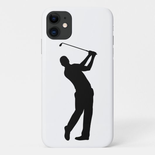 Coques Case-Mate iPhone Silhouette à aile de golf (Dos)