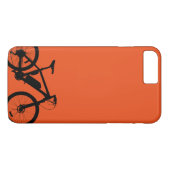 Coques Case-Mate iPhone Silhouette à bicyclette (Dos (Horizontal))