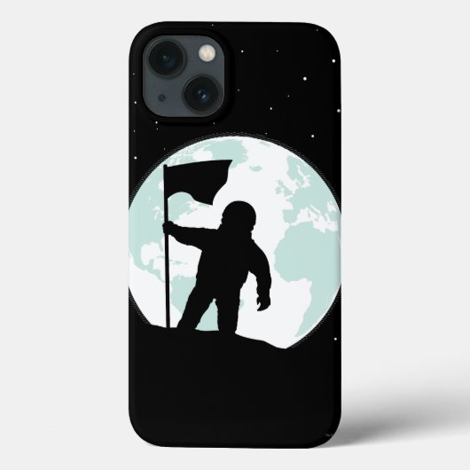Coques Case-Mate iPhone Silhouette, astronaute (Verso)