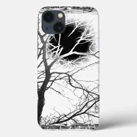 Coques Case-Mate iPhone Silhouette au clair de lune (Verso)
