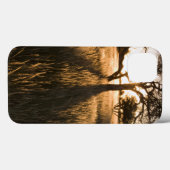 Coques Case-Mate iPhone Silhouette D'Acacia Dans L'Herbe. Mariental (Verso (horizontal))