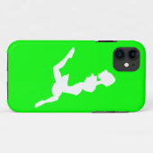 Coques Case-Mate iPhone silhouette d'acclamation de Coque-Compagnon de (Dos (Horizontal))
