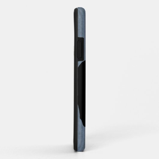 Coques Case-Mate iPhone Silhouette d'amour Pitbull (Dos/Droite)