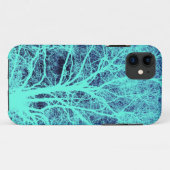 Coques Case-Mate iPhone Silhouette d'arbre vert (Dos (Horizontal))