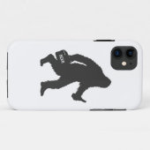 Coques Case-Mate iPhone Silhouette de bière Bigfoot (Dos (Horizontal))