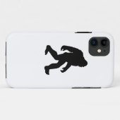 Coques Case-Mate iPhone Silhouette de Bigfoot (Dos (Horizontal))