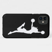 Coques Case-Mate iPhone silhouette de l'acclamation 1 de Coque-Compagnon (Dos (Horizontal))