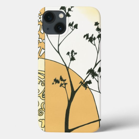 Coques Case-Mate iPhone Silhouette de l'arbre écarse par Megan Meagher (Verso)