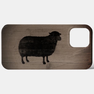 Case-Mate iPhone Case Silhouette de mouton noir