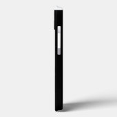Coques Case-Mate iPhone Silhouette de New York noir et blanc (Verso / Gauche)