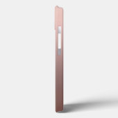 Coques Case-Mate iPhone Silhouette de visage de fille cool moderne (Verso / Gauche)