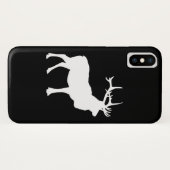 Coques Case-Mate iPhone Silhouette d'élan (Dos (Horizontal))