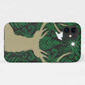 Coques Case-Mate iPhone Silhouette d'un cerf commun, d'une colombe et (Dos (Horizontal))