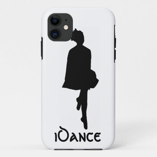 Coques Case-Mate iPhone silhouette irlandaise de danseur d'iDance (Dos)