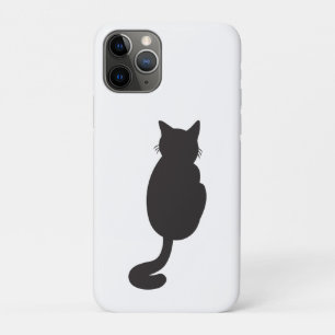 Case-Mate iPhone Case Silhouette minimaliste de chat noir
