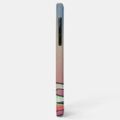 Coques Case-Mate iPhone Silhouette Unicorne (rose) (Dos/Gauche)