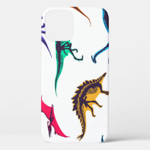 Case-Mate iPhone Case Silhouettes de dinosaures : motif de croquis vinta