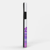 Coques Case-Mate iPhone Silhouettes de girafe dans la copie tribale (Dos/Droite)