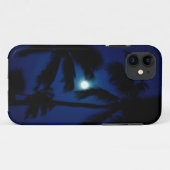 Coques Case-Mate iPhone Silhouettes de palmier (Dos (Horizontal))