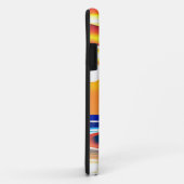 Coques Case-Mate iPhone Silhouettes du coucher de soleil et des palmiers (Dos/Droite)