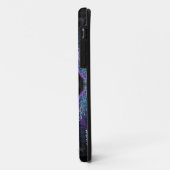Coques Case-Mate iPhone Silver Aum Hexagon Fantasy Fractals (Dos/Gauche)