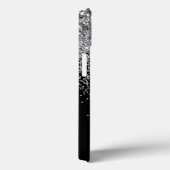 Coques Case-Mate iPhone Silver Black Girl Parties scintillant étincelante  (Verso / Droite)