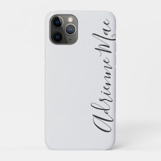 Case-Mate iPhone Case Silver blanc personnalisé à la mode