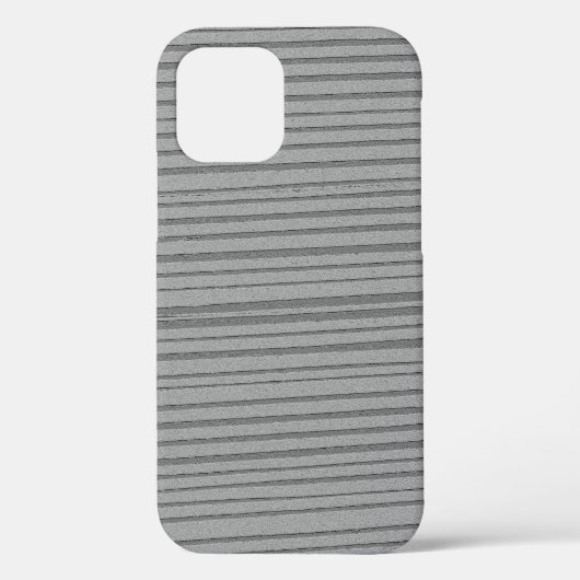 Coques Case-Mate iPhone Silver Grey Unique Moderne Motif (Verso)