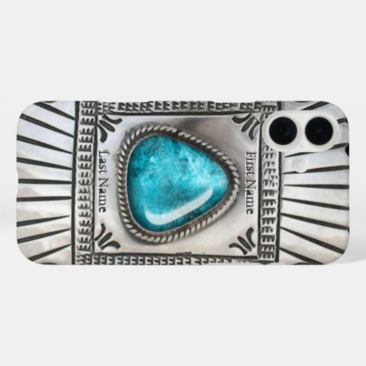 Coques Case-Mate iPhone Silverado - Personnalisé (Verso (horizontal))