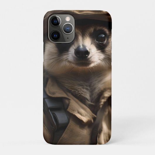 Coques Case-Mate iPhone Silvester de salut le Meerkat : un conte de vétéra (Dos)