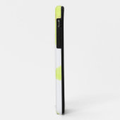 Coques Case-Mate iPhone Simple aquarelle jaune ajouter code Q R scan texte (Dos/Gauche)