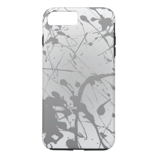 Coques Case-Mate iPhone Simple blanc gris Ombre Plain Personnalisé (Dos)