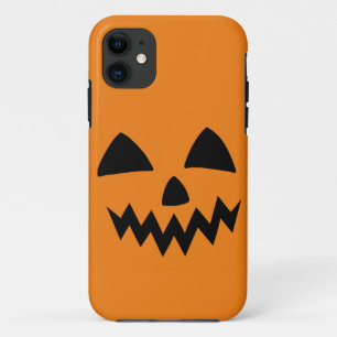 Case-Mate iPhone Case Simple Citrouille d'Halloween face fantôme flippan