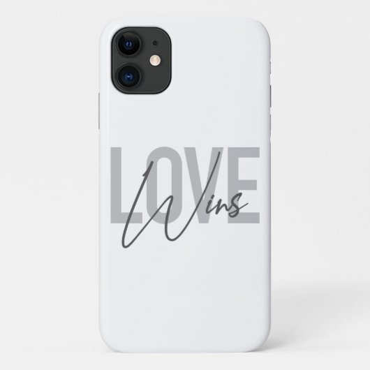 Coques Case-Mate iPhone Simple, cool, urbain, tendance, moderne L'amour ga (Dos)