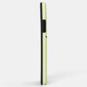 Coques Case-Mate iPhone simple couleur pastel personnalisée minimale solid (Dos/Droite)