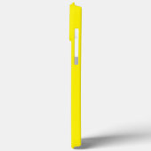 Coques Case-Mate iPhone simple couleur solide minimale personnalisée (Verso / Gauche)