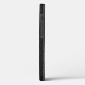 Coques Case-Mate iPhone Simple cuir noir (Verso / Gauche)
