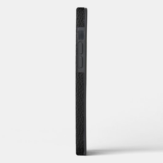 Coques Case-Mate iPhone Simple cuir noir (Verso / Gauche)
