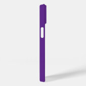 Coques Case-Mate iPhone Simple Design Moderne Nom Classique Foncé Violet (Verso / Droite)