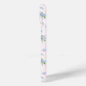 Coques Case-Mate iPhone Simple Elegant Watercolor Hydrangea Flowers (Verso / Gauche)