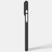 Coques Case-Mate iPhone Simple gris foncé - Couverture élégante pour iPhon (Verso / Gauche)