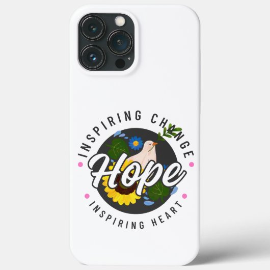 Coques Case-Mate iPhone Simple Hope Inspiring iPhone 13 Pro Max Coques (Verso)