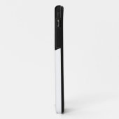 Coques Case-Mate iPhone Simple mais élégant noir et blanc ! Coque-Mate iPh (Dos/Gauche)